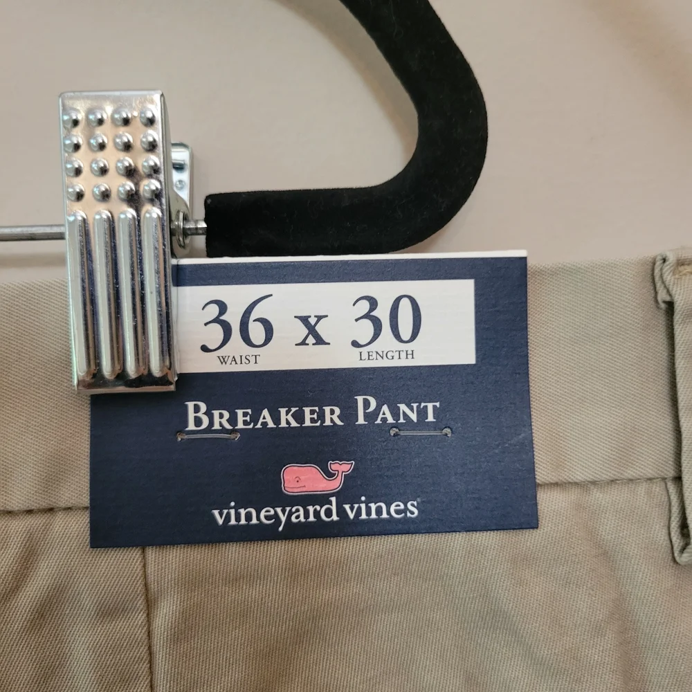 Vineyard Vines Men's Breaker Khaki Chino Pant